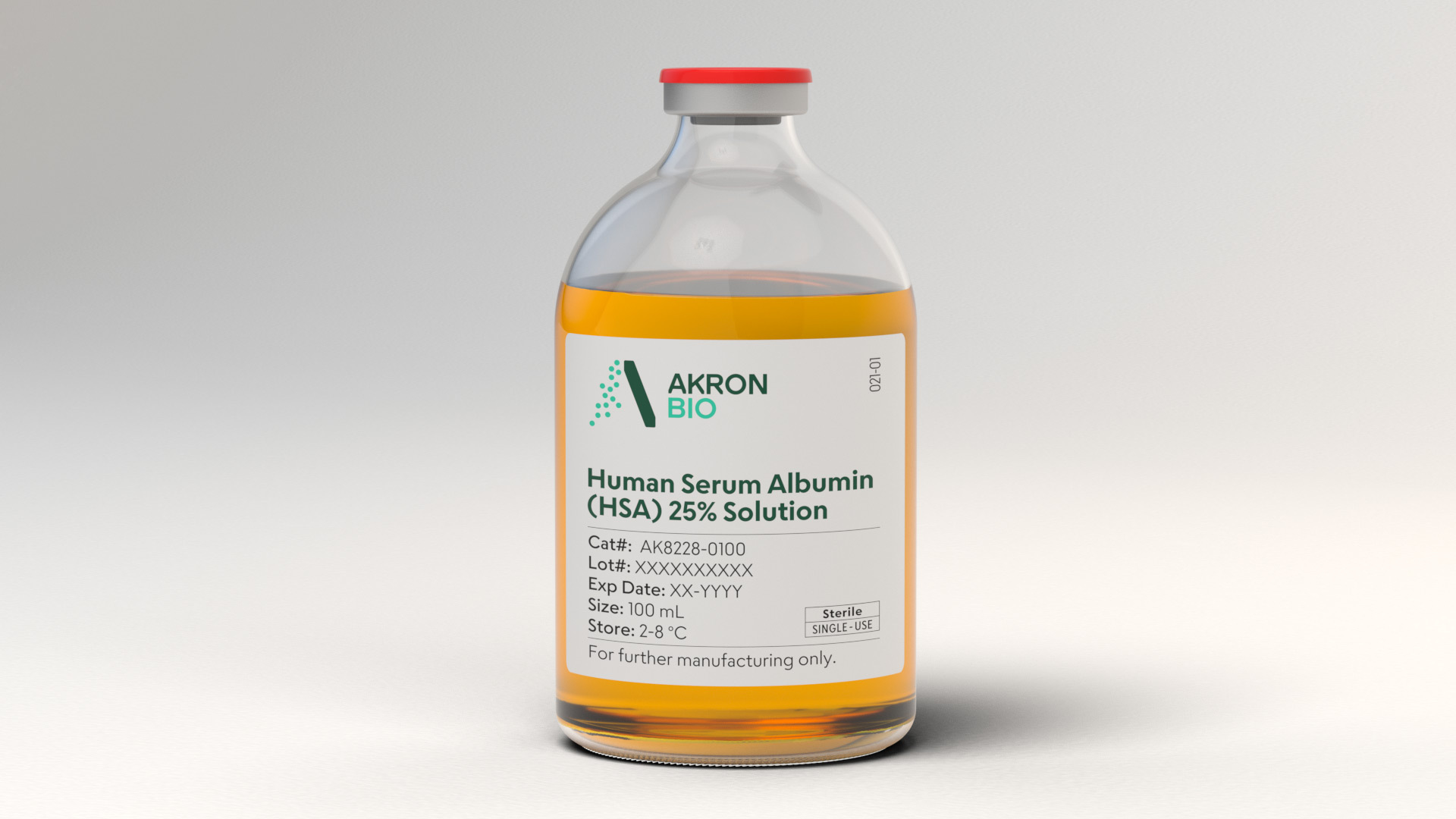 Akron cGMP級 人血清白蛋白(HSA) 25% 溶液