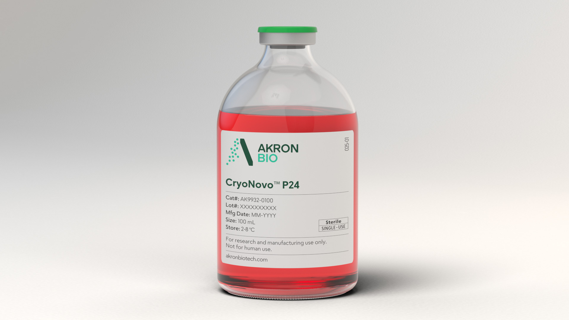 Akron 即用型細胞凍存液（無DMSO）