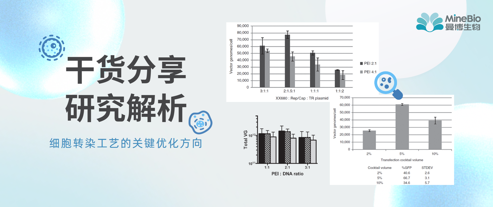 干貨指南 | 細胞轉染優化方向（二）