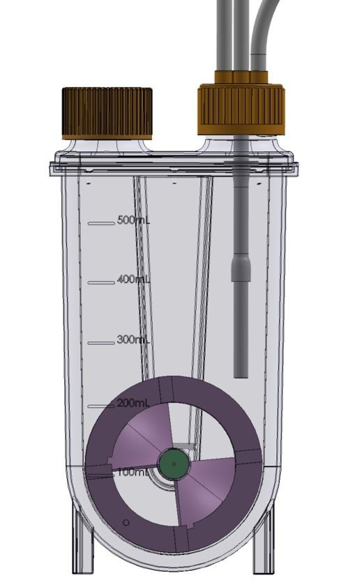 PBS-0.5-Mini可灌流垂直輪生物反應器