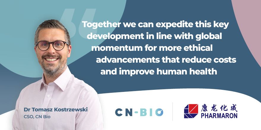 CN Bio與康龍化成建立長期戰略合作，共同打造面向全球藥物研發的器官芯片技術解決方案